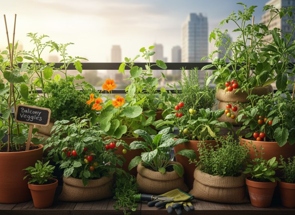 Balcony Veggies: Resilient Plants for First-Timers