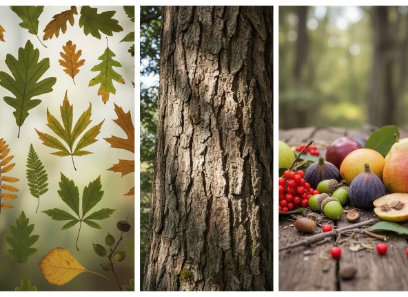 Know Your Local Trees: Leaves, Bark, and Fruit