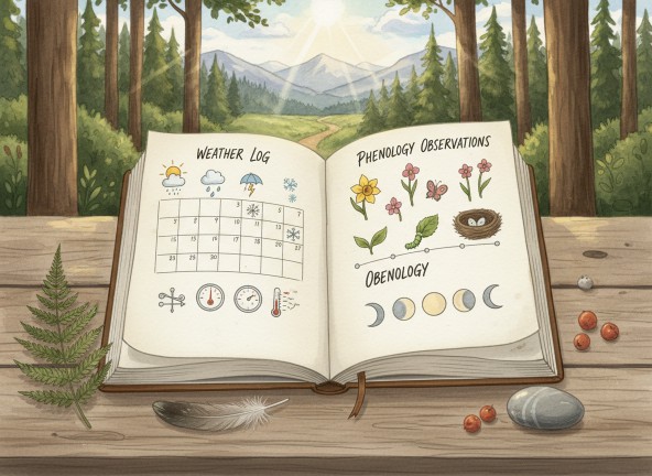 Nature Journaling: Track Weather and Phenology