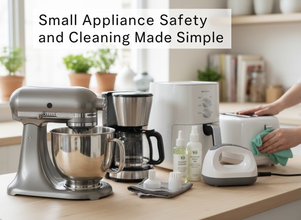 Small Appliance Safety and Cleaning Made Simple