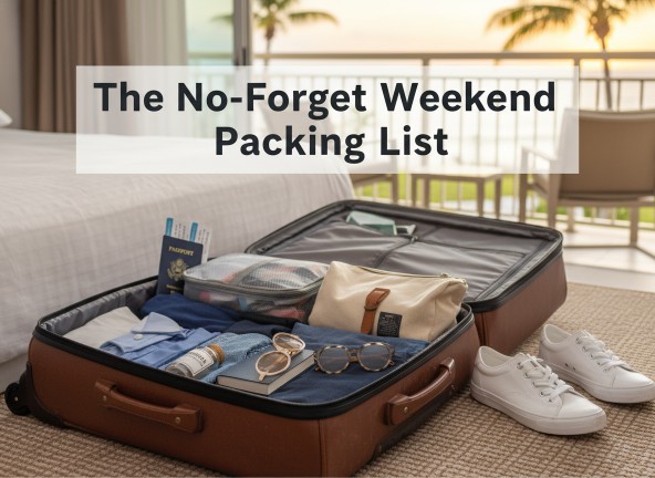 The No-Forget Weekend Packing List