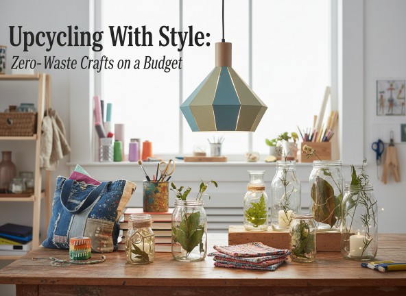 Upcycling With Style: Zero-Waste Crafts on a Budget
